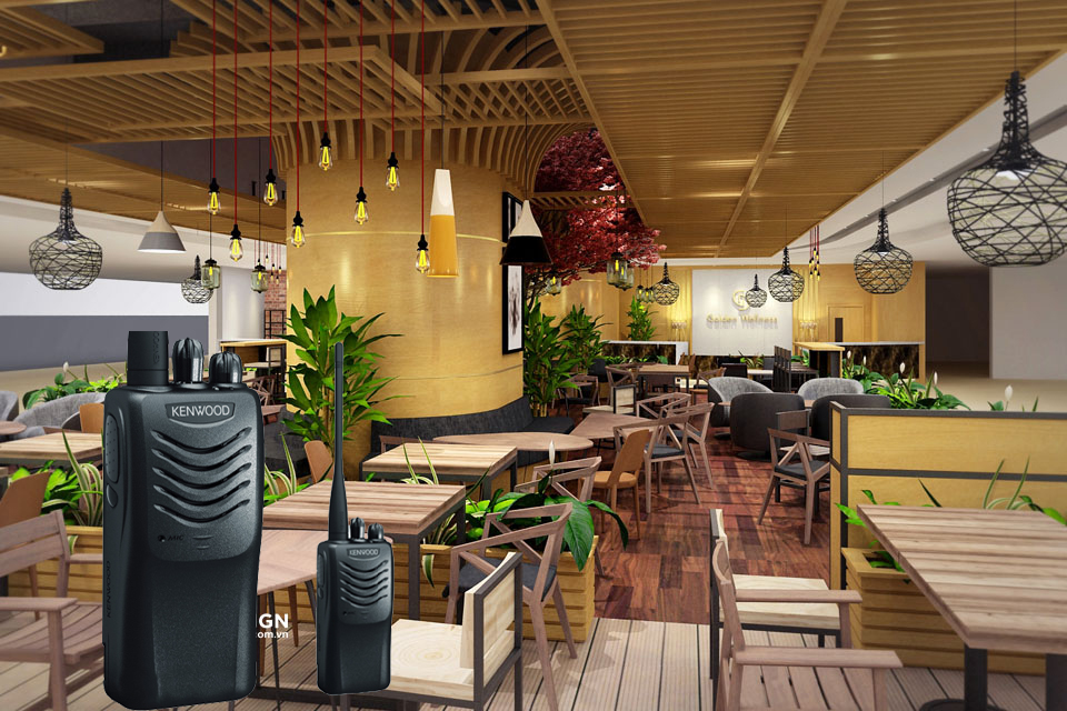 Máy bộ đàm cho các quán cafe